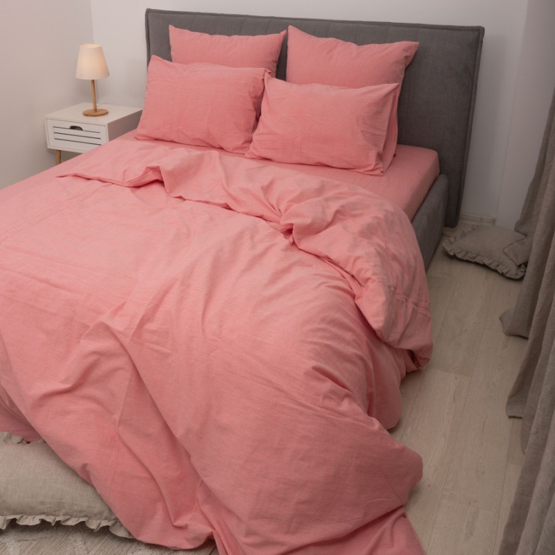 Комплект постільної білизни Viluta Євро Варена бавовна Wash 58