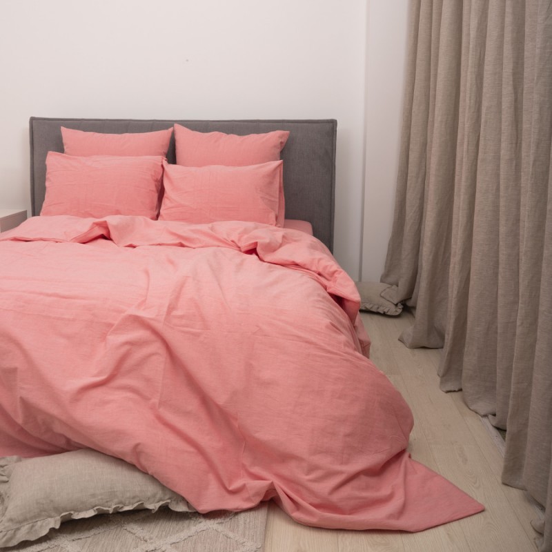 Комплект постільної білизни Viluta Євро Варена бавовна Wash 58