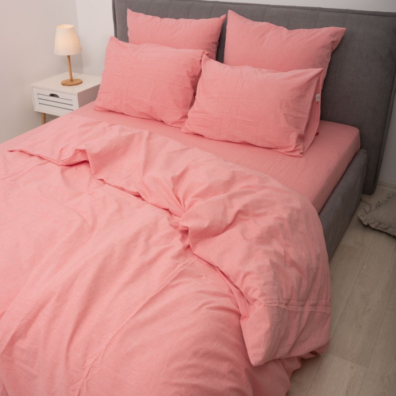 Комплект постільної білизни Viluta Євро Варена бавовна Wash 58