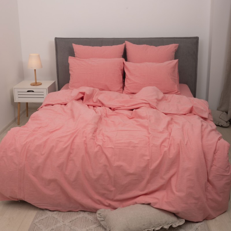 Комплект постільної білизни Viluta Євро Варена бавовна Wash 58