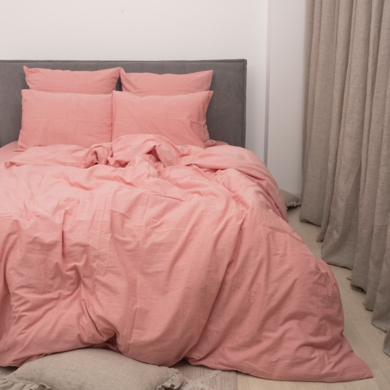 Комплект постільної білизни Viluta Євро Варена бавовна Wash 62