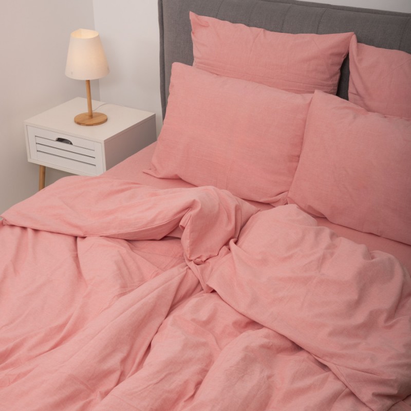 Комплект постільної білизни Viluta Євро Варена бавовна Wash 62