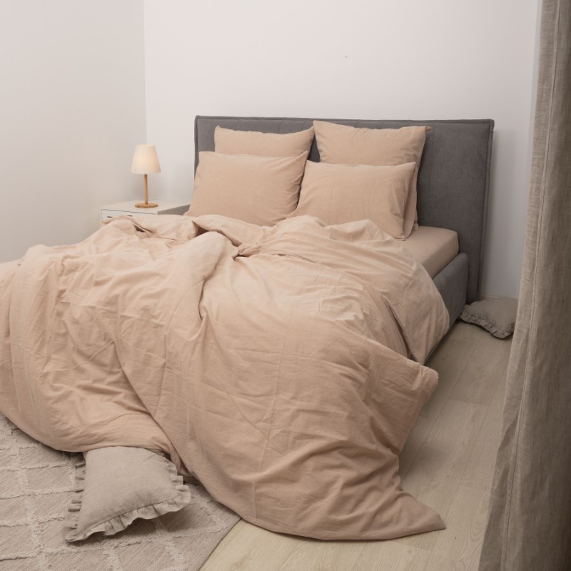 Комплект постільної білизни Viluta Полуторний Варена бавовна Wash 48