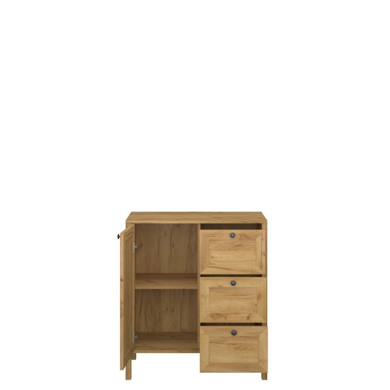 Комод 1D3S KLARK дуб крафт золотий VMV Holding