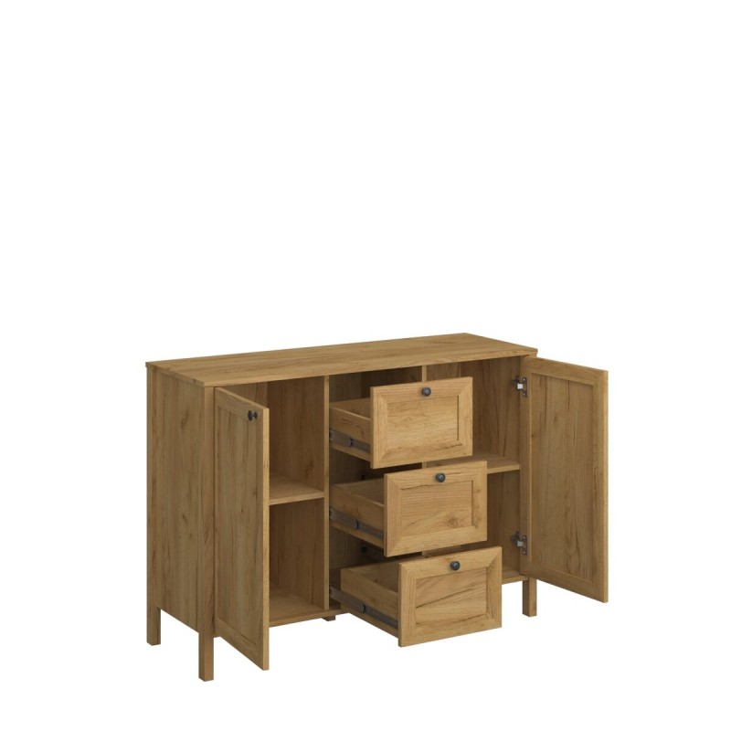 Комод 2D3S KLARK дуб крафт золотий VMV Holding