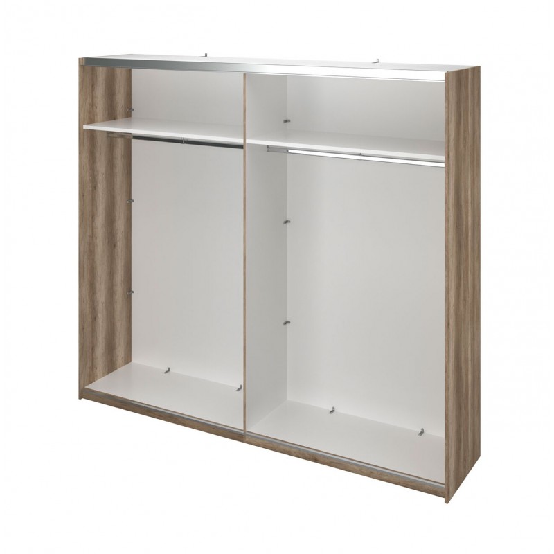 Шафа-купе CAPRI 250х223х62 дуб Каньйон/латте VMV Holding Шафа-купе CAPRI 250х223х62 дуб Каньйон/латте VMV Holding
