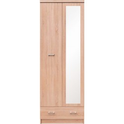 Шафа SZF 2D1S_60 (з дзеркалом) TOP-MIX VMV Holding
