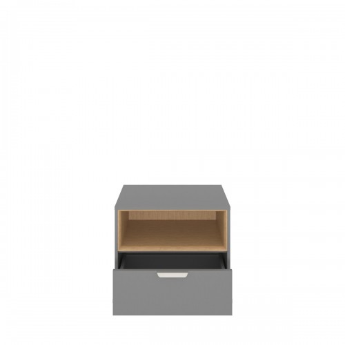 Шафка SZFK 1N1S ARTE (N) графіт/дуб кам'яний VMV Holding