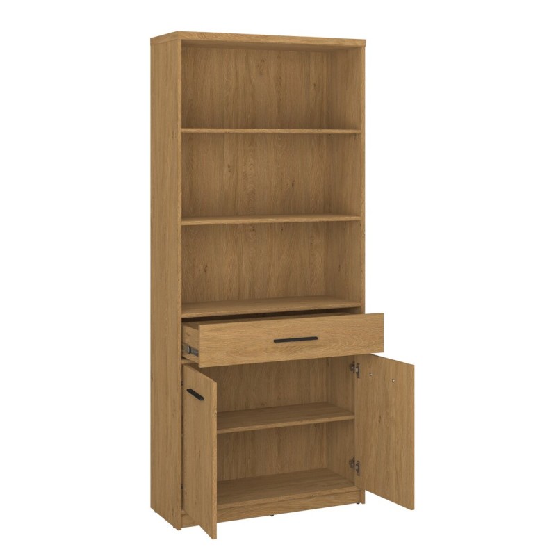 Стелаж відкритий 2D1S/84 PAVI дуб кам'яний VMV Holding