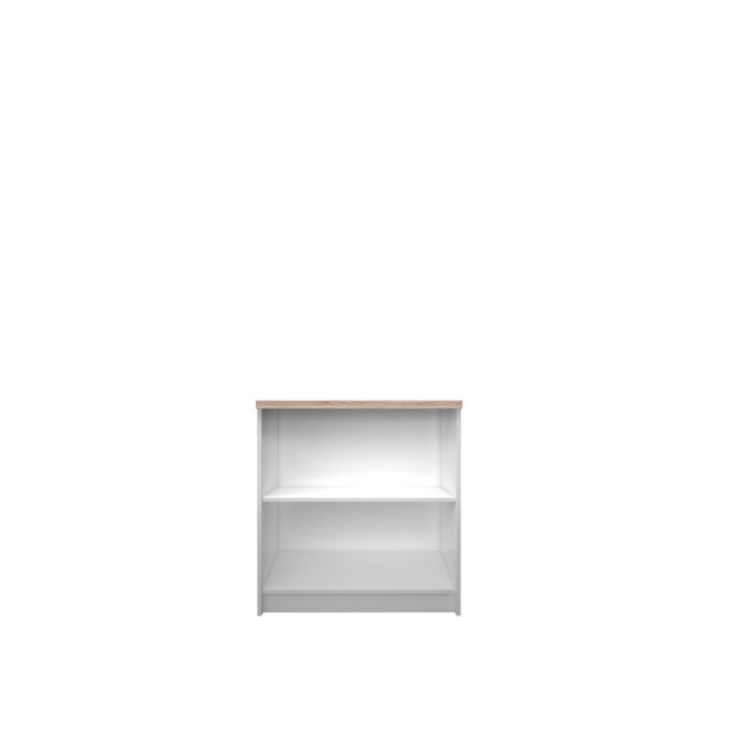 Стелаж відкритий REG OTW_80 Top-Mix білий/дуб сонома VMV Holding