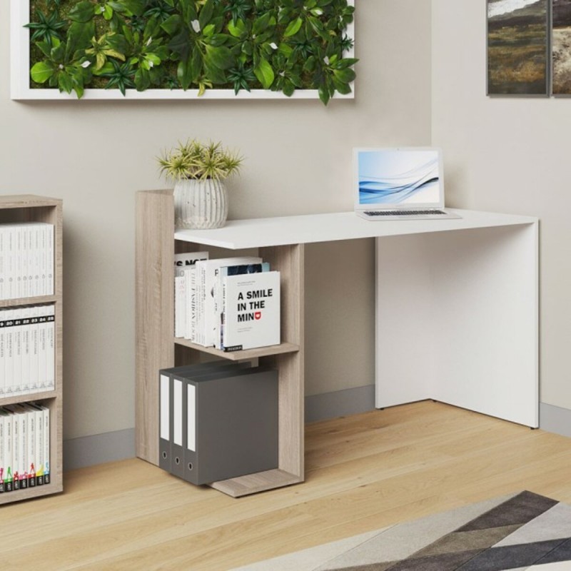 Стіл письмовий HO shelf біла платина/дуб сонома VMV Holding
