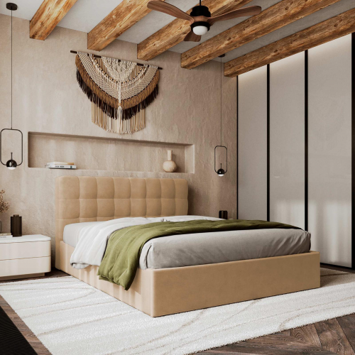 Двоспальне ліжко "Tiramisu" Viorina DEKO