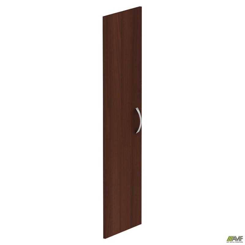 Двері щитові МГ-714 (398х1406мм) горіх темний AMF