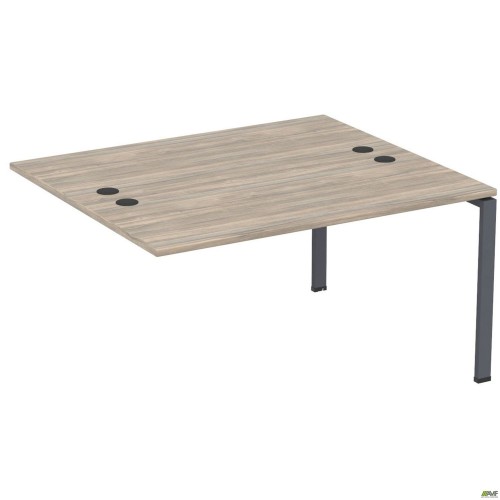 Елемент приставної станції з укороч. перемичками SIG-510 (1187х1200х750) Чорний граф/В'яз Ліберті AMF