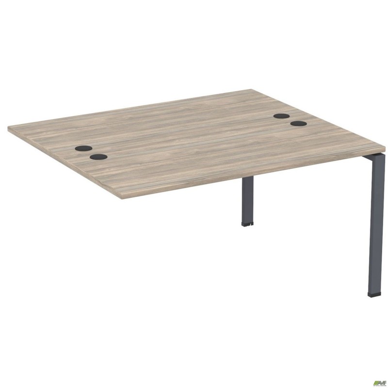 Елемент приставної станції з укороч. перемичками SIG-510 (1187х1200х750) Чорний граф/В'яз Ліберті AMF