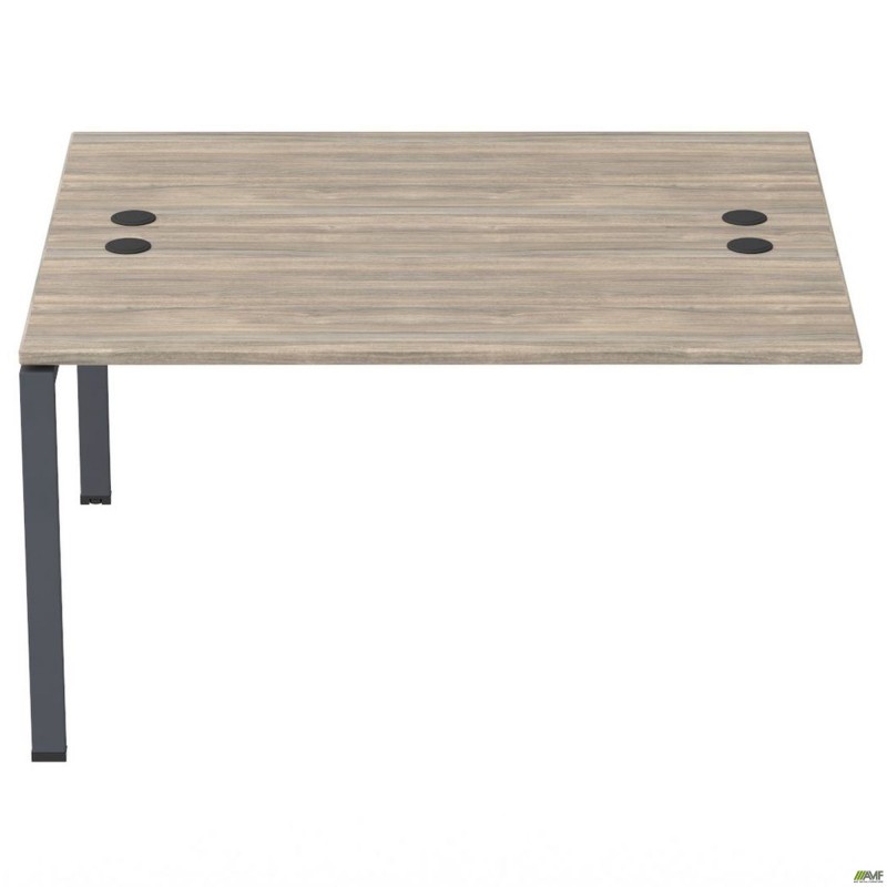 Елемент приставної станції з укороч. перемичками SIG-510 (1187х1200х750) Чорний граф/В'яз Ліберті AMF