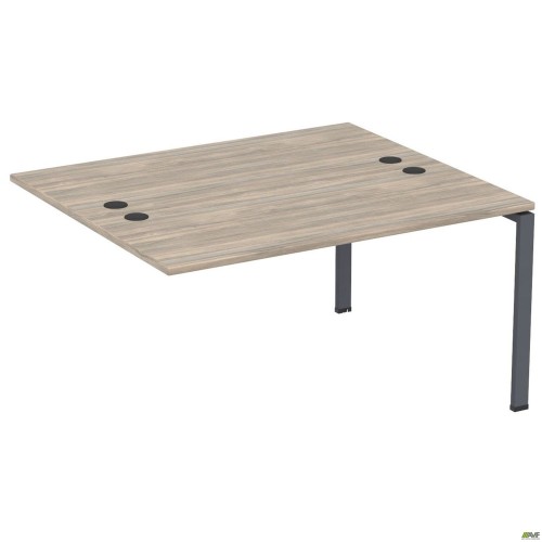 Елемент приставної станції з укороч. перемичками SIG-511 (1387х1200х750) Чорний граф/В'яз Ліберті AMF