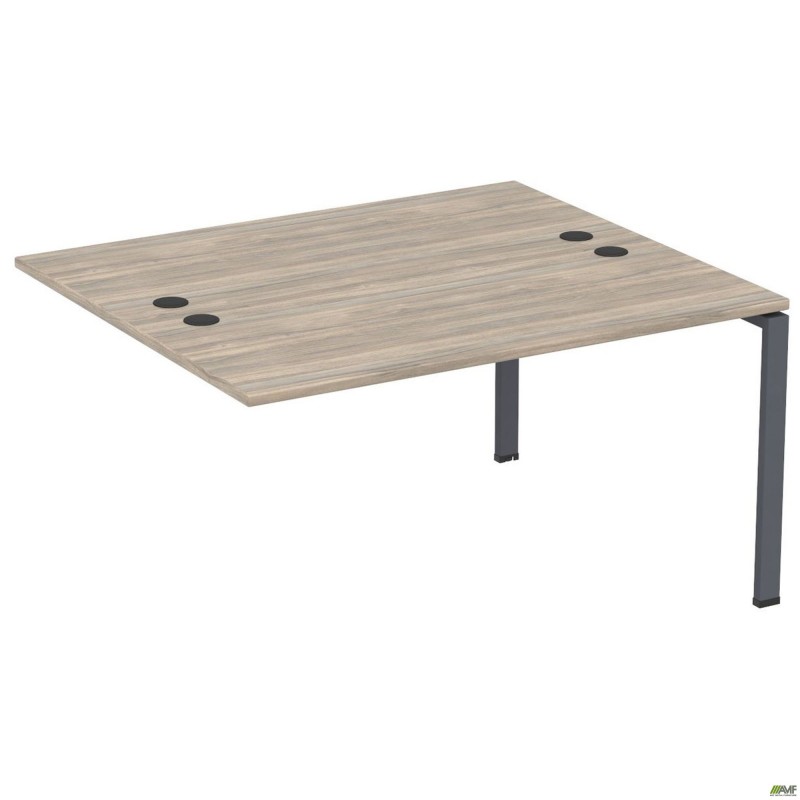 Елемент приставної станції з укороч. перемичками SIG-511 (1387х1200х750) Чорний граф/В'яз Ліберті AMF