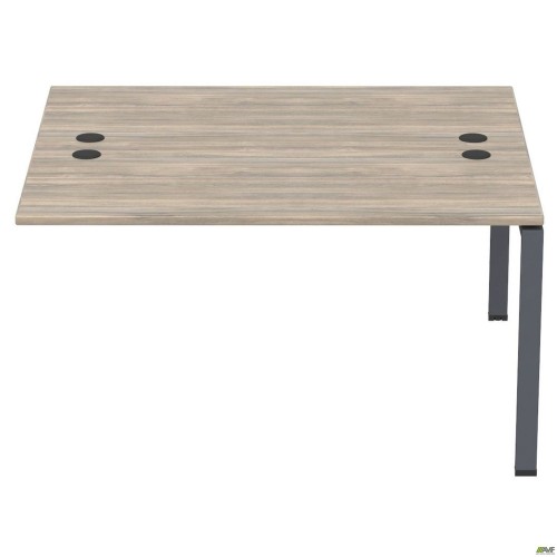 Елемент приставної станції з укороч. перемичками SIG-511 (1387х1200х750) Чорний граф/В'яз Ліберті AMF