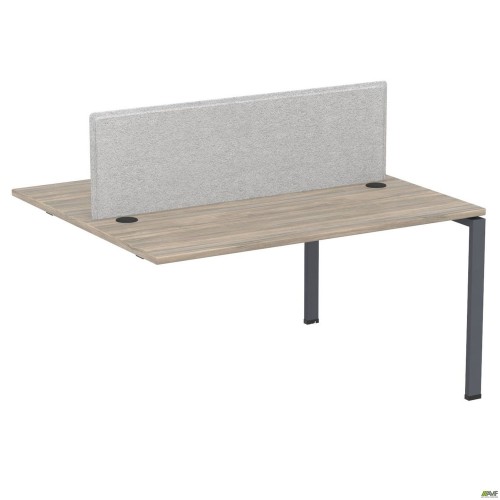 Елемент станції прип. з укороч. перемич+Перегор SIG-514 (1387х1200х750) Чорний граф/В'яз Ліб/Сірий AMF