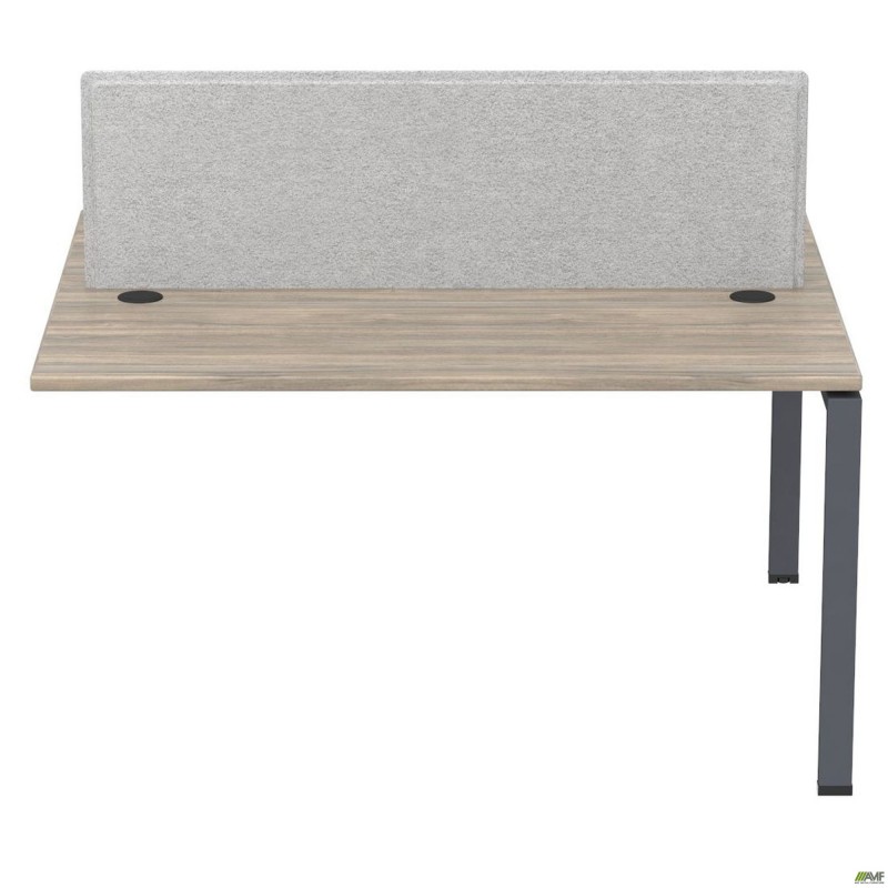 Елемент станції прип. з укороч. перемич+Перегор SIG-514 (1387х1200х750) Чорний граф/В'яз Ліб/Сірий AMF