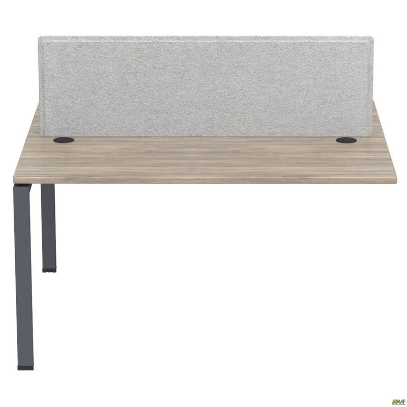 Елемент станції прип. з укороч. перемич+Перегор SIG-514 (1387х1200х750) Чорний граф/В'яз Ліб/Сірий AMF