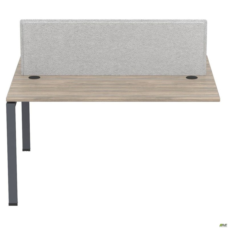 Елемент станції прип. з укороч. перемич+Перегор SIG-515 (1587х1200х750) Чорний граф/В'яз Ліб/Сірий AMF