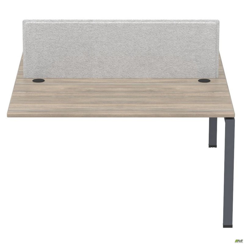 Елемент станції пристав.з укороч.перемич+Перегор SIG-543 (1187х1600х750) Чорний граф/В'яз Ліб/Сірий AMF