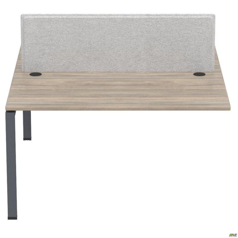 Елемент станції пристав.з укороч.перемич+Перегор SIG-543 (1187х1600х750) Чорний граф/В'яз Ліб/Сірий AMF