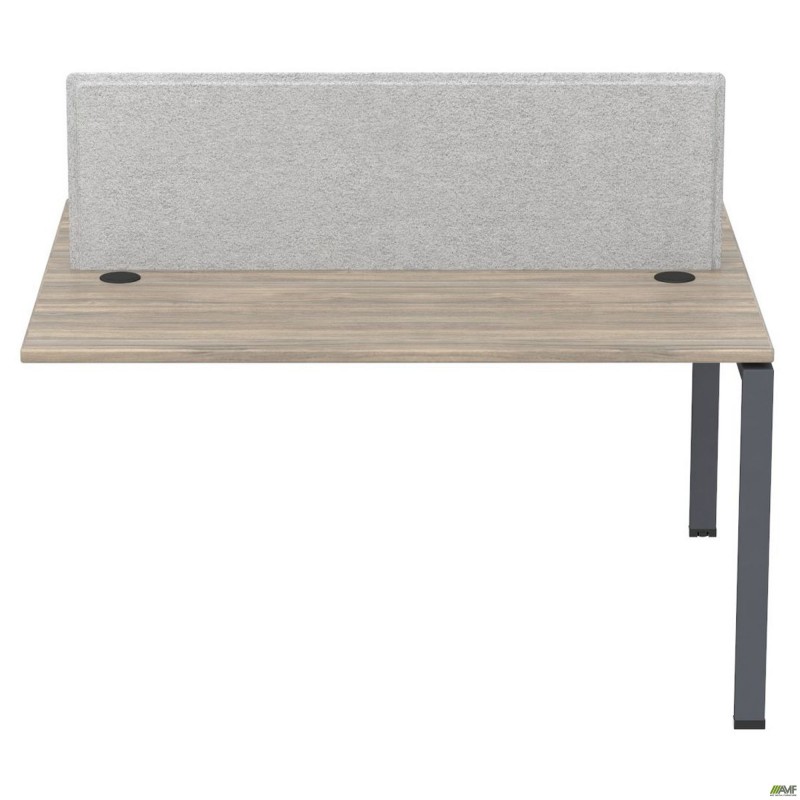 Елемент станції прист.с укороч. перемич+Перегор SIG-513 (1187х1200х750) Чорний граф/В'яз Ліб/Сірий AMF