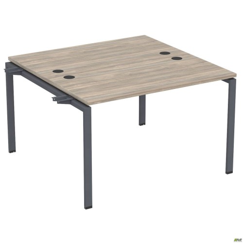 Елемент станції з кронштейнами одинар. SIG-500 (1187х1200х750) Чорний граф/В'яз Ліберті AMF