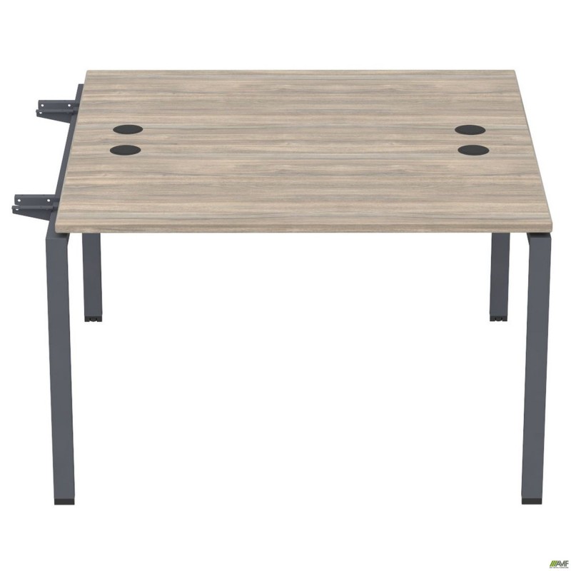 Елемент станції з кронштейнами одинар. SIG-500 (1187х1200х750) Чорний граф/В'яз Ліберті AMF