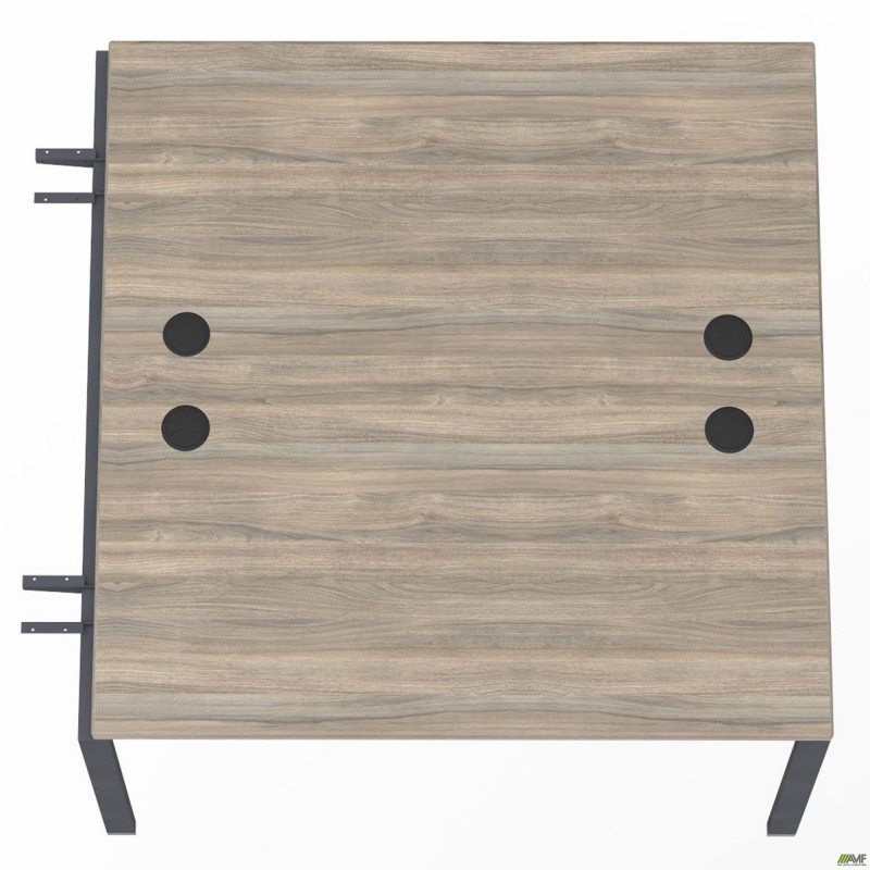 Елемент станції з кронштейнами одинар. SIG-500 (1187х1200х750) Чорний граф/В'яз Ліберті AMF