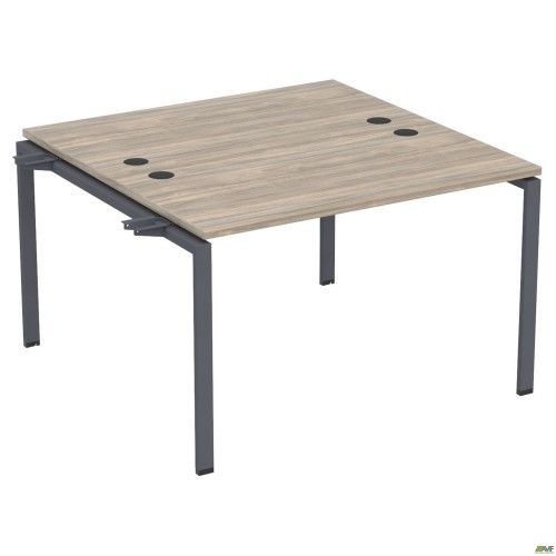 Елемент станції з кронштейнами одинар. SIG-501 (1387х1200х750) Чорний граф/В'яз Ліберті AMF