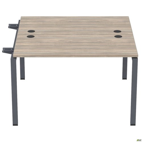 Елемент станції з кронштейнами одинар. SIG-501 (1387х1200х750) Чорний граф/В'яз Ліберті AMF