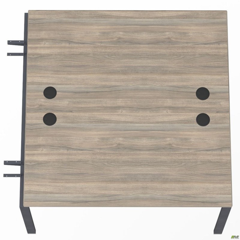 Елемент станції з кронштейнами одинар. SIG-501 (1387х1200х750) Чорний граф/В'яз Ліберті AMF