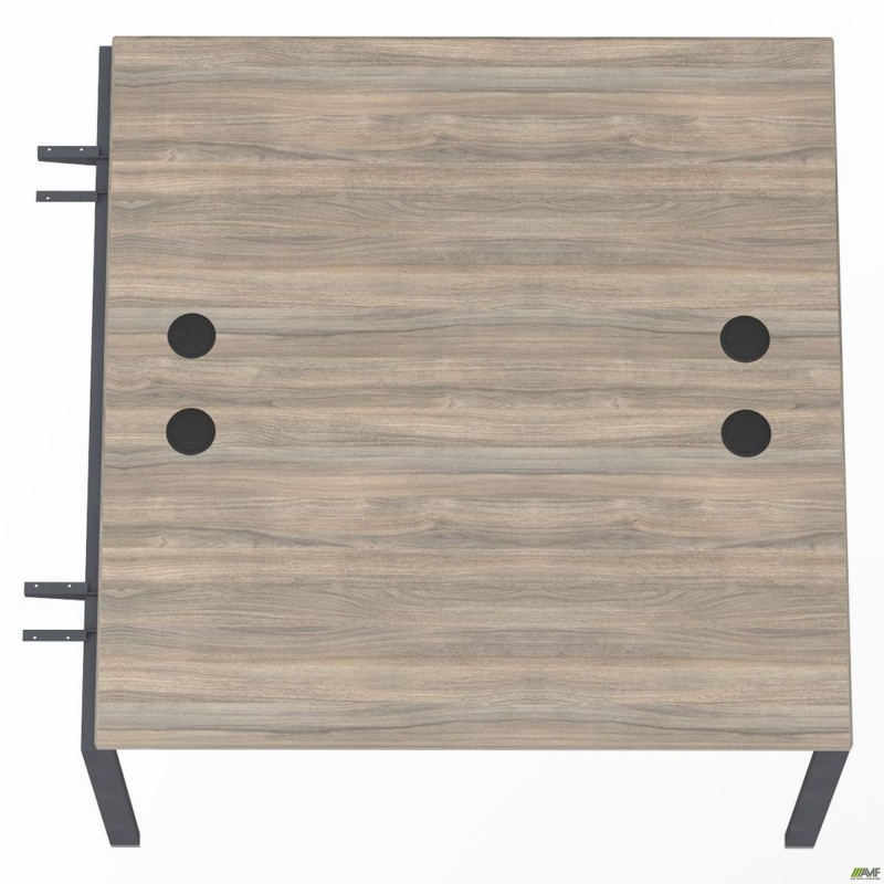 Елемент станції з кронштейнами одинар. SIG-502 (1587х1200х750) Чорний граф/В'яз Ліберті AMF