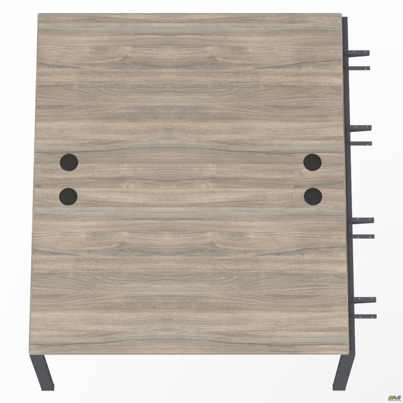 Елемент станції з кронштейнами одинар. SIG-530 (1187х1600х750) Чорний граф/В'яз Ліберті AMF