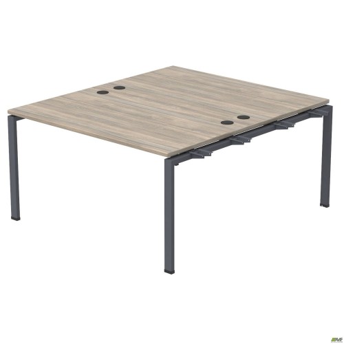 Елемент станції з кронштейнами одинар. SIG-531 (1387х1600х750) Чорний граф/В'яз Ліберті AMF