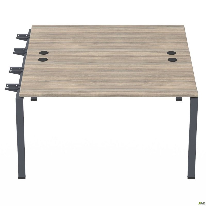 Елемент станції з кронштейнами одинар. SIG-531 (1387х1600х750) Чорний граф/В'яз Ліберті AMF