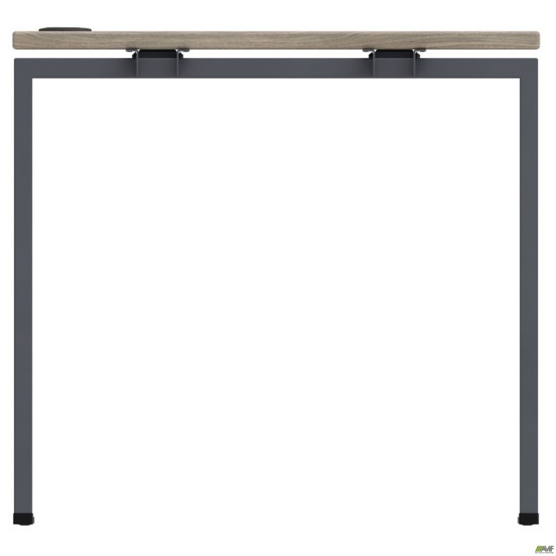 Елемент столу складового з кронштейнами одинар. SIG-340 (1000х800х750мм) Чорний графіт/В'яз Ліберті AMF