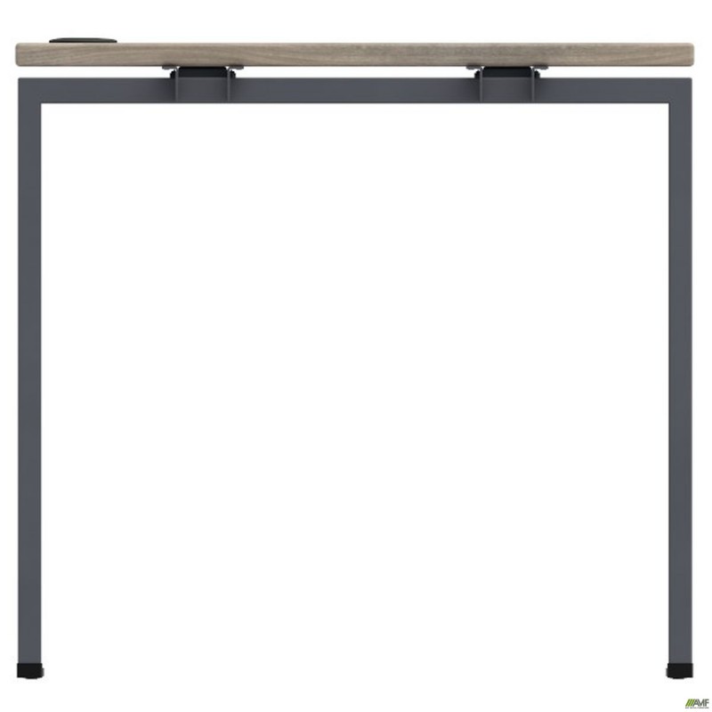 Елемент столу складового з кронштейнами подвійними SIG-350 (1000х800х750мм) Чорний графіт/В'яз Ліберті AMF