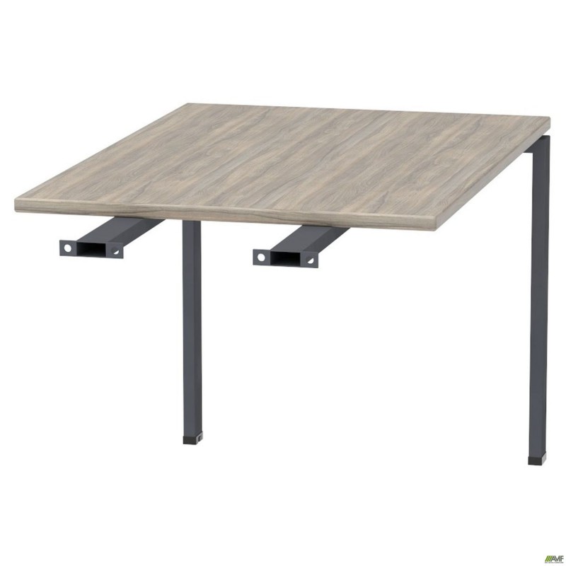 Елемент столу складового з подовженими перемичками SIG--372 (1187х800х750мм) Чорний граф/В'яз Ліберті AMF