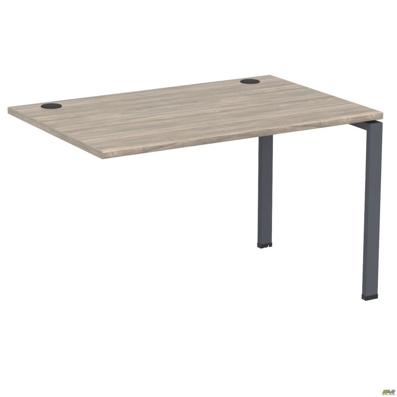 Елемент столу складового з укороченими перемичками SIG-360 (1000х800х750мм) Чорний граф/В'яз Ліберті AMF