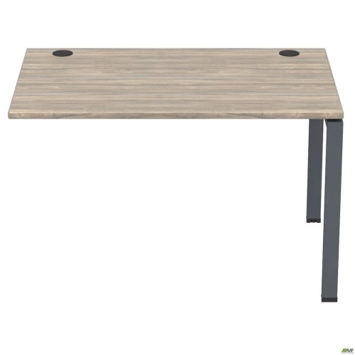 Елемент столу складового з укороченими перемичками SIG-360 (1000х800х750мм) Чорний граф/В'яз Ліберті AMF