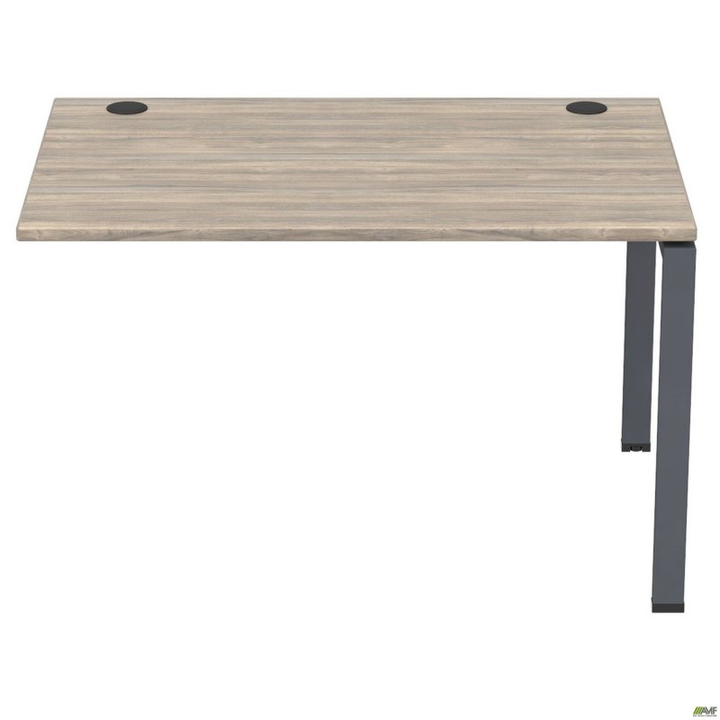 Елемент столу складового з укороченими перемичками SIG-360 (1000х800х750мм) Чорний граф/В'яз Ліберті AMF