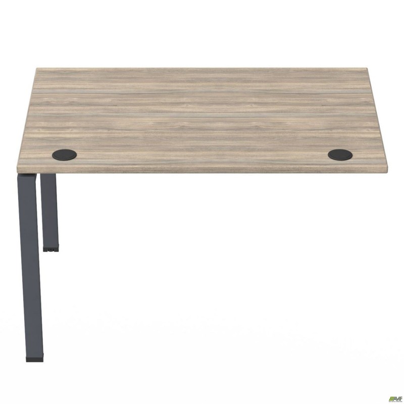 Елемент столу складового з укороченими перемичками SIG-360 (1000х800х750мм) Чорний граф/В'яз Ліберті AMF