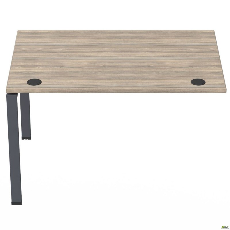 Елемент столу складового з укороченими перемичками SIG-361 (1187х800х750мм) Чорний граф/В'яз Ліберті AMF