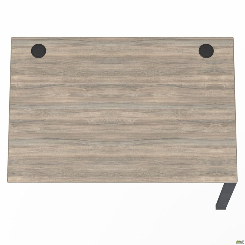 Елемент столу складового з укороченими перемичками SIG-363 (1587х800х750мм) Чорний графіт/В'яз Ліберті AMF