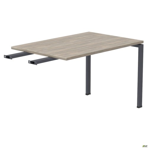 Елемент столу складового з подовженими перемичками SIG-373 (1387х800х750мм) Чорний граф/В'яз Ліберті AMF